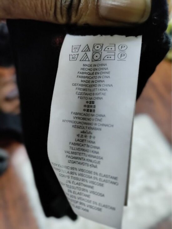 Michael Kors Bell Sleeve Black Lace Up Deep V Top Large - Picture 14 of 14